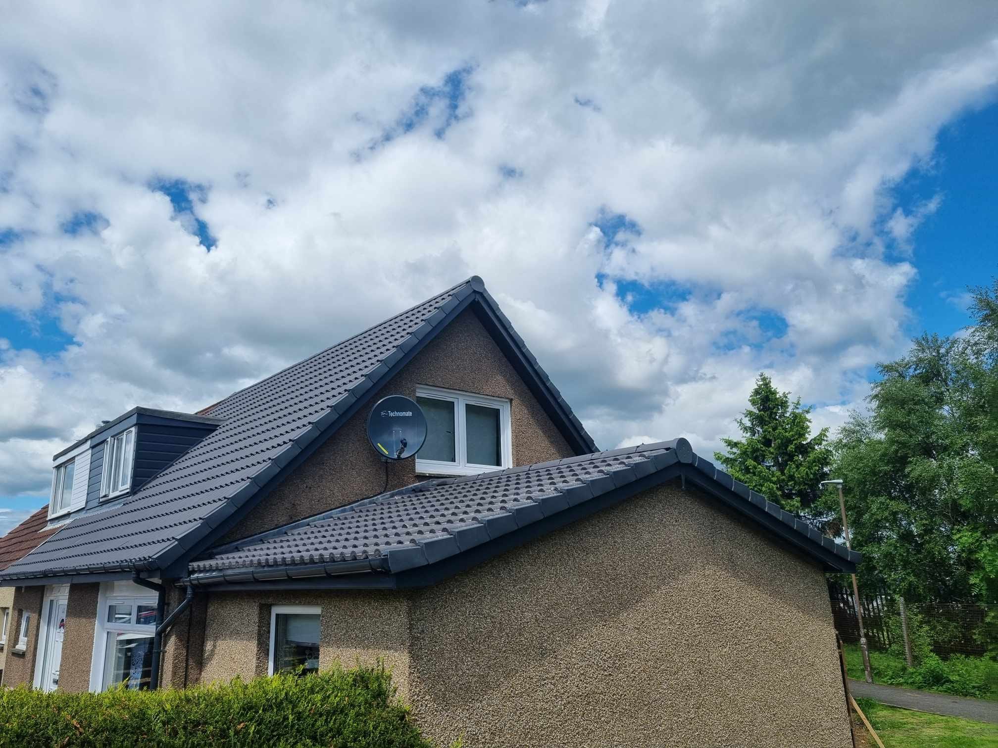 Satellite Dish 80 cm mesh + single lnb